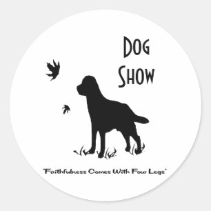 Stickers Show Dog