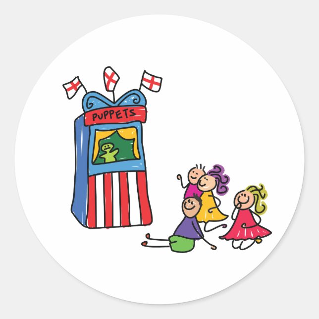 Stickers Show pour marionnettes (Devant)