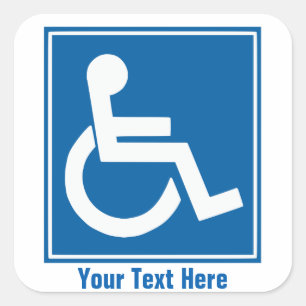 Stickers Signe Handicap