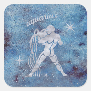 Stickers signes Zodiac Aquarius