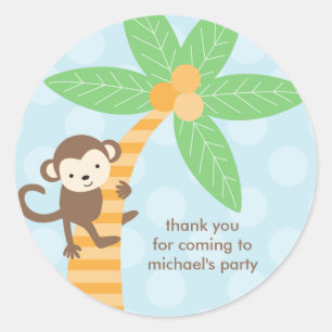 Stickers Singe Jungle