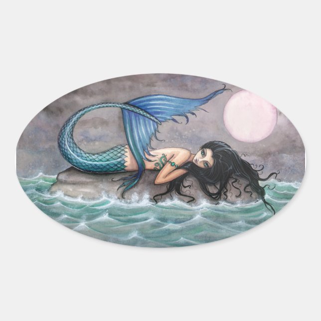 Stickers Sirène de l'île minuscule (Devant)