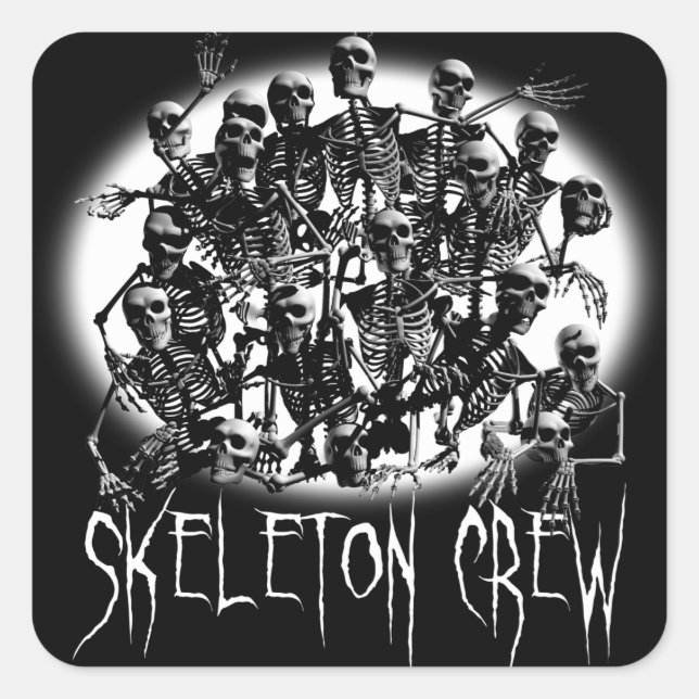Stickers Skeleton Crew (Devant)