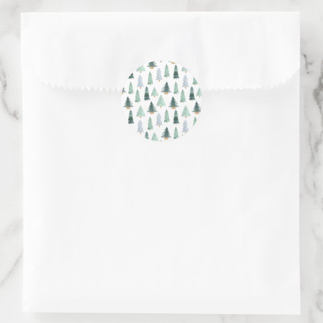 Stickers (Small) 3,8 cm, 20 per sheet - Christmas (Tasche)