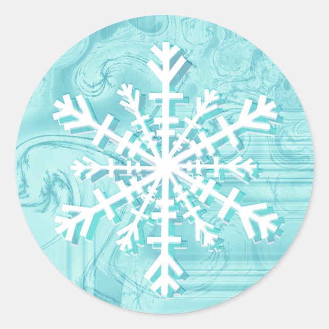Stickers Snowflake (Devant)