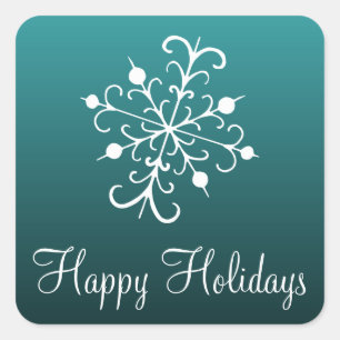 Stickers Snowflake Holidays