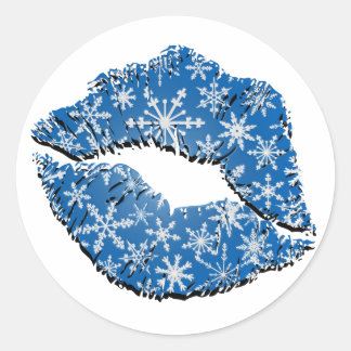 Stickers Snowflake Kisses