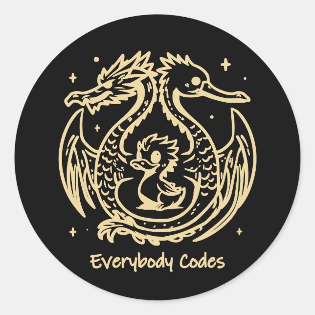 Stickers Song of Ducks and Dragons Sheet (Devant)