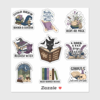 Stickers Sorcière de réservation