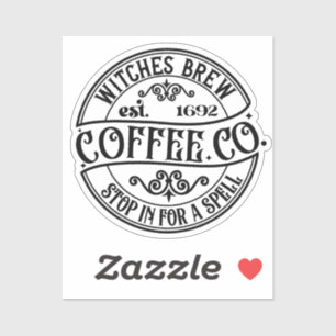 Stickers sorcières Brew Coffee Co