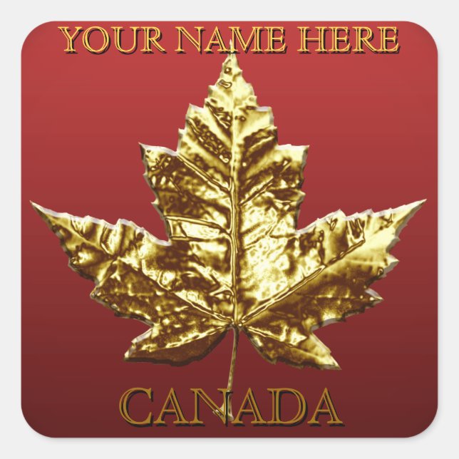 Stickers souvenir Canada Custom Canada Stickers (Devant)