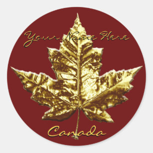 Stickers souvenir Canada Médaille d'or Sticker Can