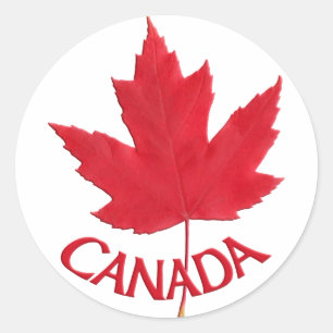 Stickers souvenir Canada Stickers Feuille d'érable
