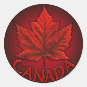 Stickers souvenir Canada Stickers Feuille d'érable