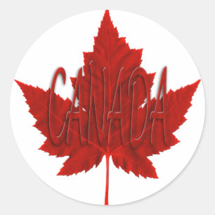 Stickers souvenir Canada Stickers Feuille d'érable