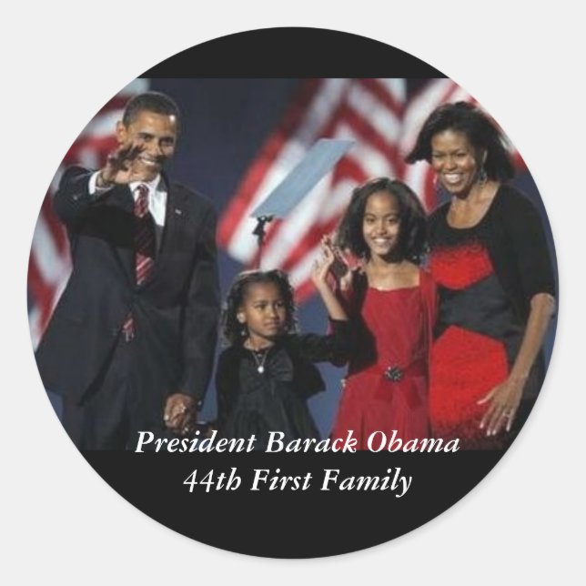 Stickers souvenir Obama (Devant)