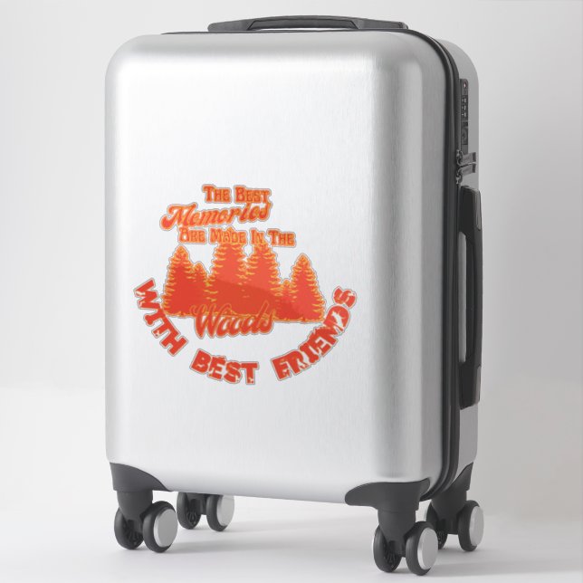 Stickers Souvenirs Camping de ces 7o (Sur valise)