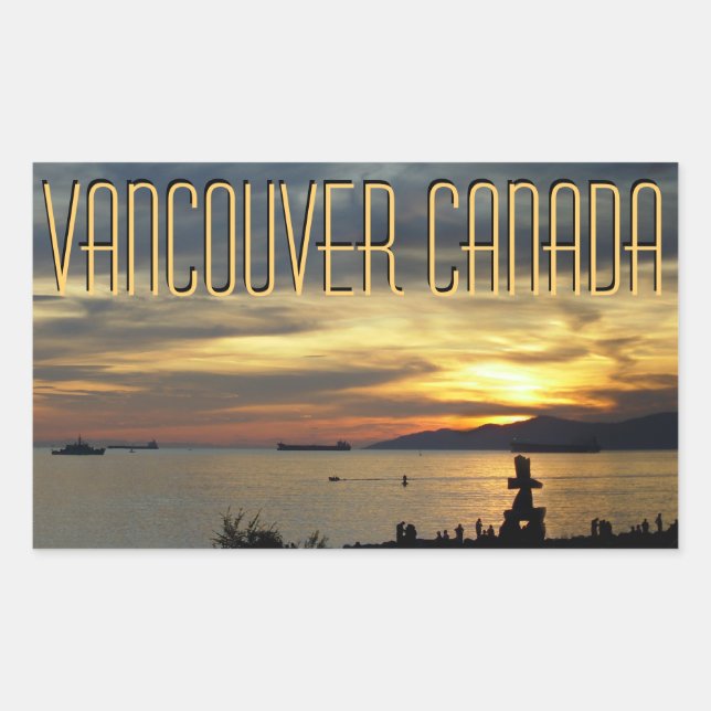 Stickers souvenirs Vancouver Souvenirs Vancouver (Devant)