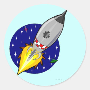 Stickers Space Rocket
