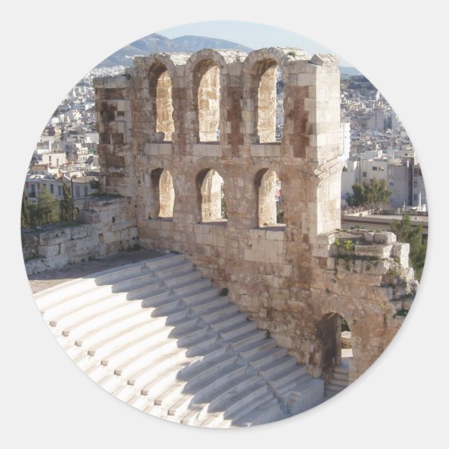 Stickers Stade Acropolis (Devant)