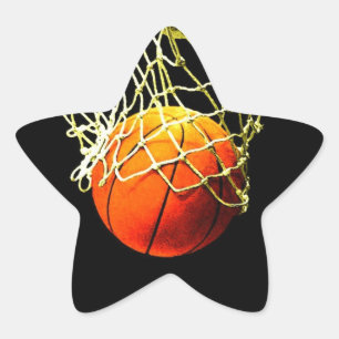 Stickers Star de basket