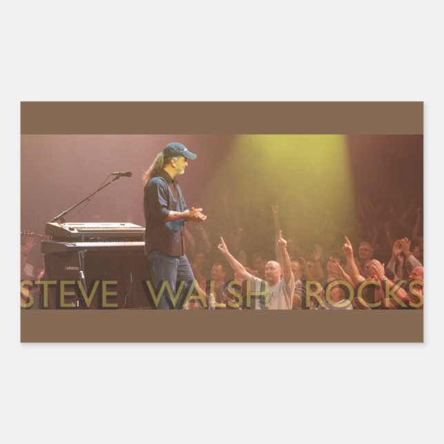 Stickers Steve Walsh Rocks (Devant)
