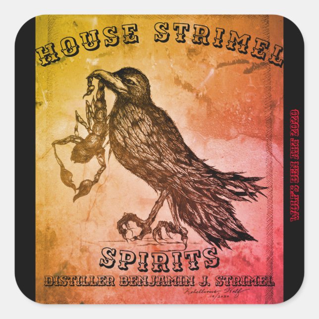 Stickers Strimel House (Devant)
