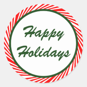 Stickers Sucre de canne de menthe à la frontière d