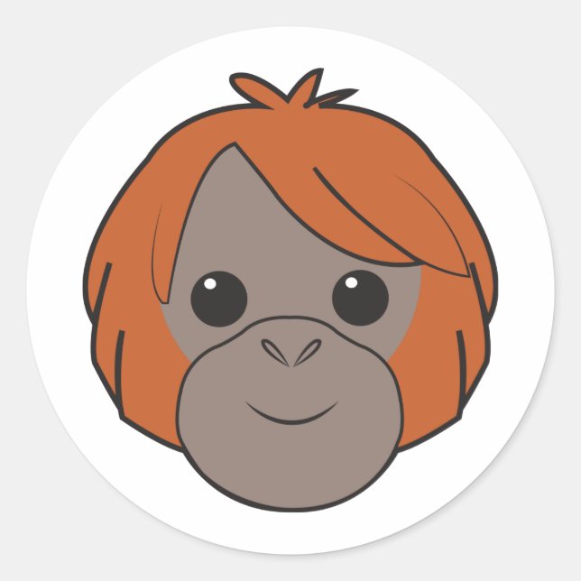 Stickers Sumatran Orangutan (Devant)