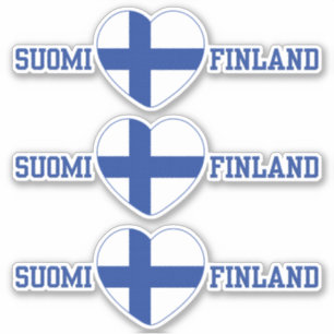 stickers SUOMI FINLAND