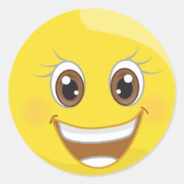 Stickers Super Happy Smile Emoji