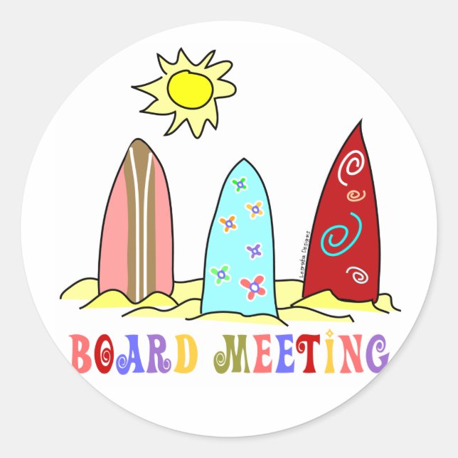 Stickers surf Board Surfing (Devant)