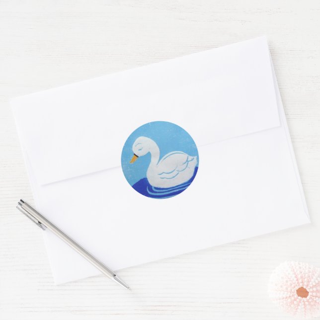Stickers Swan (Enveloppe)