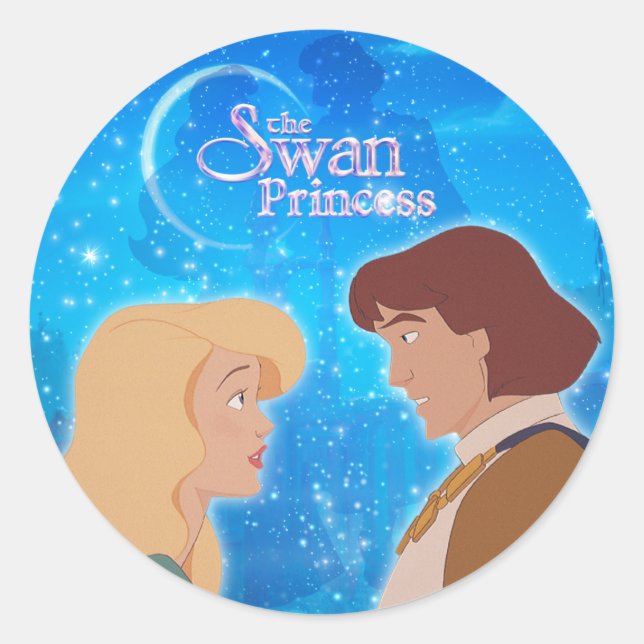 Stickers Swan Princess Derek & Odette (Devant)