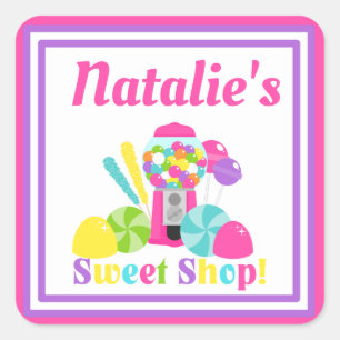 Stickers Sweet Shop