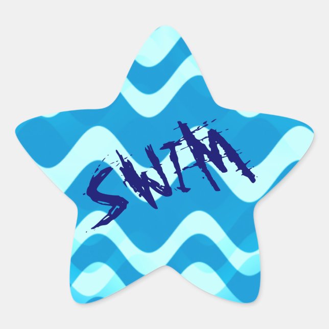 Stickers SWIM (Devant)