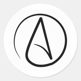 Stickers Symbole athée