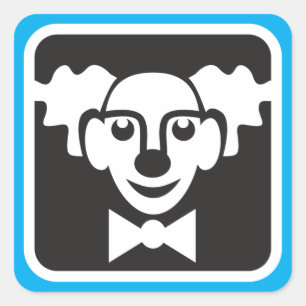 Stickers Symbole clown de cirque