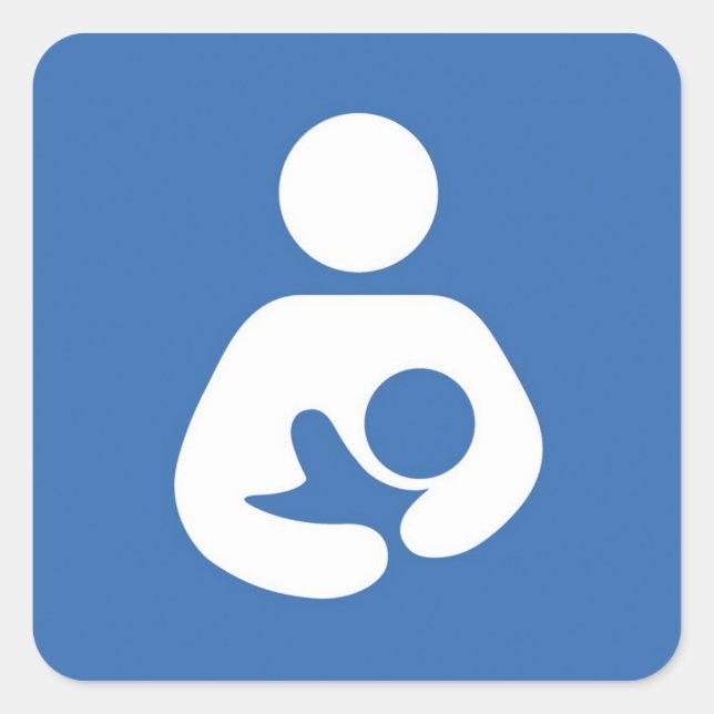 Stickers Symbole d'allaitement (Devant)