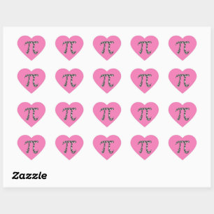 Stickers Symbole Pi Floral Math Rose Pi Jour Cadea
