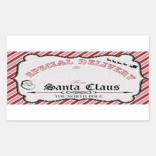 Stickers Tag de Père Noël