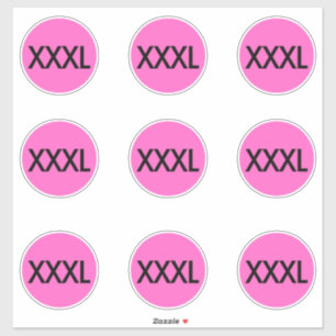 Stickers Taille Vêtements Étiquettes