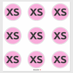 Stickers Taille Vêtements Étiquettes