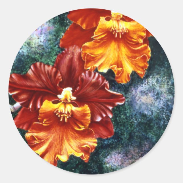 Stickers Tiger Orchidée (Devant)