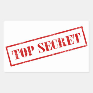 Stickers Top Secret