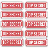Stickers Top Secret
