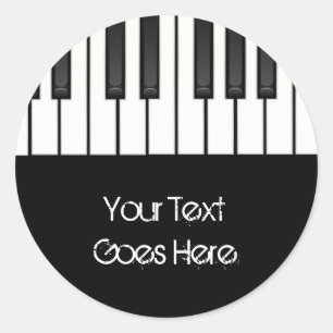 Stickers Touches de piano