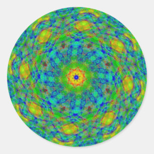 Stickers Tourbillon vert