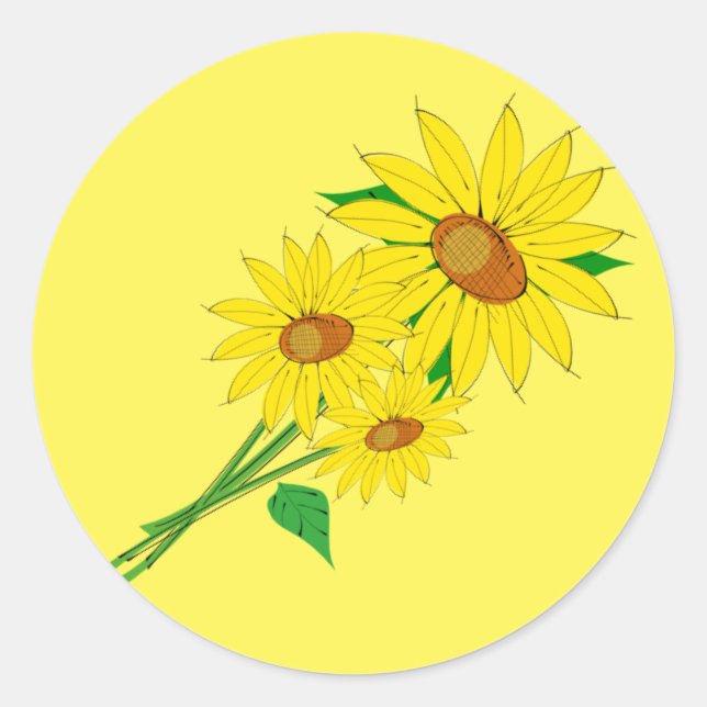 Stickers Tournesol (Devant)