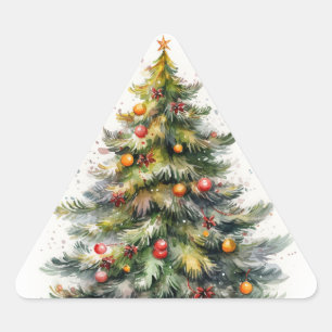 Stickers traditionnels Arbre de Noël
